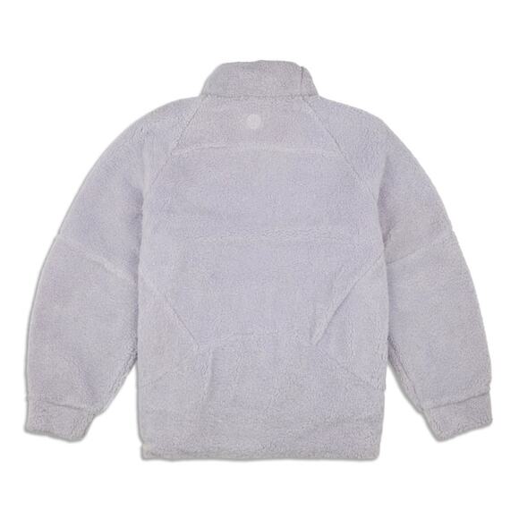 Lululemon Scuba Oversized Fleece Funnel Neck XS/S Winter Cozy Purple Athleisure - Picture 3 of 12